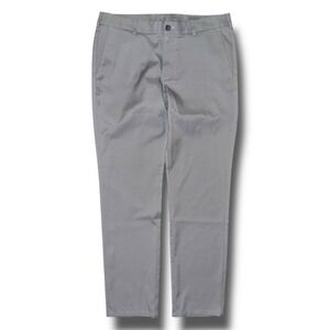 MIZZEN MAIN Pant 34x32 Baron Trim-Fit Tapered-Leg Performance Stretch Golf Chino